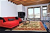 Tabriz Green Hand Knotted 86 X 118 Area Rug 100-10543 Thumb 3