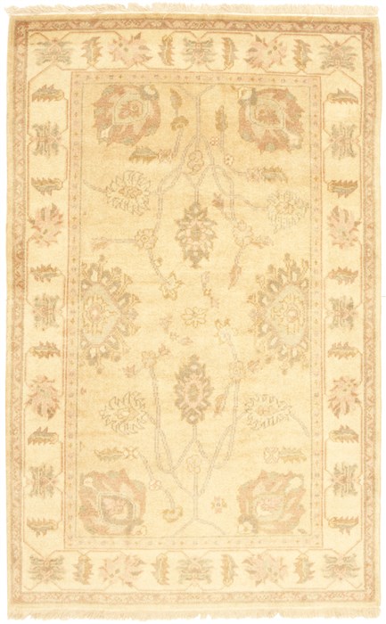 Oushak Beige Hand Knotted 40 X 62 Area Rug 100-10544 Image 0