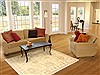 Oushak Beige Hand Knotted 40 X 62 Area Rug 100-10544 Thumb 5