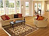 Jaipur White Hand Knotted 40 X 60 Area Rug 100-10545 Thumb 5