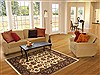 Jaipur Beige Hand Knotted 40 X 60  Area Rug 100-10556 Thumb 5