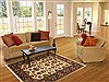 Jaipur Beige Hand Knotted 40 X 60 Area Rug 100-10556 Thumb 5