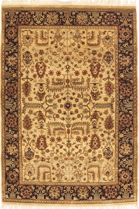 Jaipur Beige Hand Knotted 40 X 511 Area Rug 100-10567 Image 0