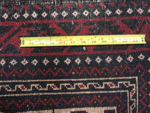 Baluch Beige Hand Knotted 35 X 66 Area Rug 100-10573 Image 7