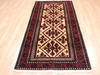 Baluch Beige Hand Knotted 35 X 66  Area Rug 100-10573 Thumb 1