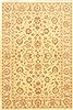 Chobi Beige Hand Knotted 66 X 99  Area Rug 100-10578 Thumb 0