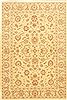 Chobi Beige Hand Knotted 66 X 99  Area Rug 100-10578 Thumb 0