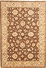 Chobi Brown Hand Knotted 66 X 96  Area Rug 100-10582 Thumb 0