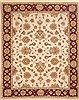 Ziegler Beige Hand Knotted 80 X 100  Area Rug 100-10584 Thumb 0