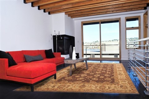 Chobi Brown Hand Knotted 89 X 1111 Area Rug 100-10587 Image 3