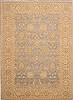 Chobi Blue Hand Knotted 86 X 119  Area Rug 100-10596 Thumb 0