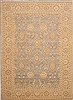 Chobi Blue Hand Knotted 86 X 119  Area Rug 100-10596 Thumb 0