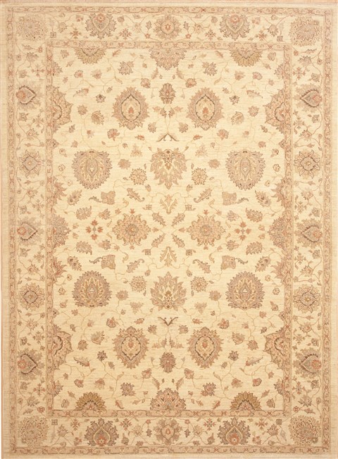 Chobi White Hand Knotted 89 X 1110 Area Rug 100-10597 Image 0