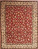 Tabriz Red Hand Knotted 93 X 122  Area Rug 100-10598 Thumb 0
