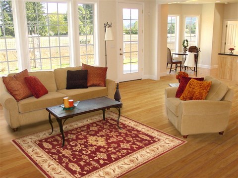 Chobi Red Hand Knotted 55 X 80 Area Rug 100-10601 Image 4