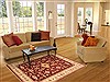 Chobi Red Hand Knotted 55 X 80  Area Rug 100-10601 Thumb 4