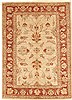 Chobi Beige Hand Knotted 29 X 39  Area Rug 100-10603 Thumb 0