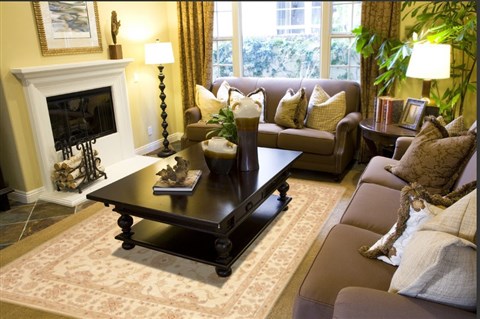 Chobi Beige Hand Knotted 83 X 911 Area Rug 100-10607 Image 2