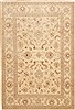 Chobi Beige Hand Knotted 60 X 811  Area Rug 100-10610 Thumb 0