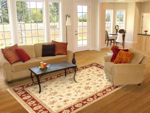 Chobi Beige Hand Knotted 711 X 99 Area Rug 100-10612 Image 4