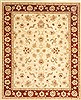 Chobi Beige Hand Knotted 711 X 99  Area Rug 100-10612 Thumb 0