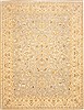 Chobi Blue Hand Knotted 90 X 116  Area Rug 100-10615 Thumb 0