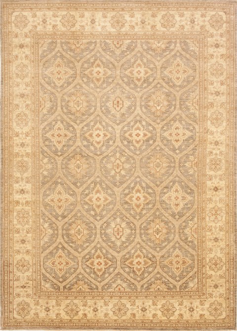 Chobi Blue Hand Knotted 69 X 98 Area Rug 100-10619 Image 0