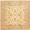 Chobi Beige Hand Knotted 66 X 68  Area Rug 100-10620 Thumb 0