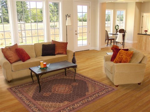 Tabriz Black Hand Knotted 49 X 69 Area Rug 100-10627 Image 5