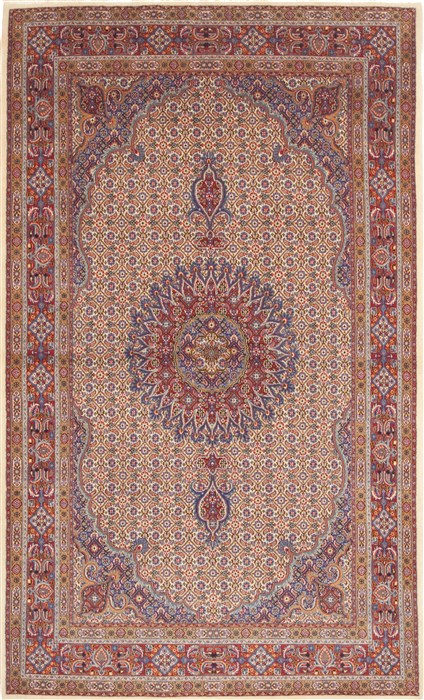 Mood Beige Hand Knotted 411 X 82 Area Rug 100-10628 Image 0
