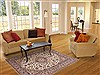Kashan Beige Hand Knotted 48 X 75 Area Rug 100-10632 Thumb 5