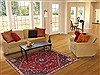 Qashqai Red Hand Knotted 50 X 80 Area Rug 100-10633 Thumb 4