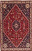 Qashqai Red Hand Knotted 50 X 80 Area Rug 100-10633 Thumb 0
