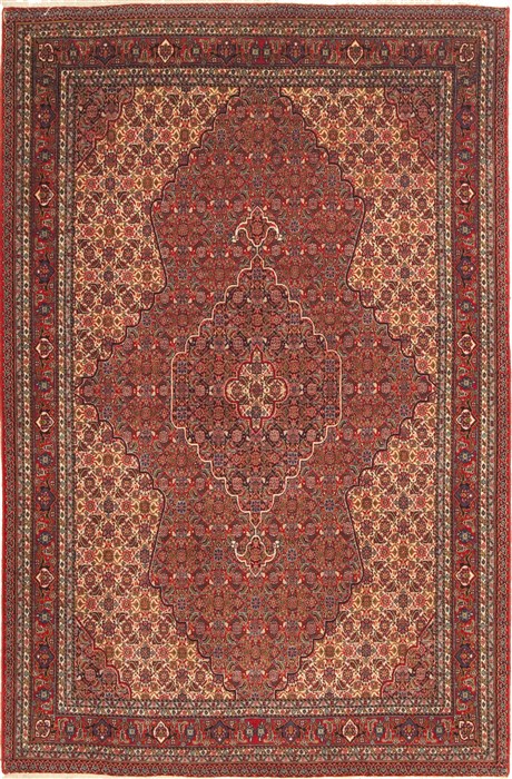 Mood Red Hand Knotted 53 X 83 Area Rug 100-10641 Image 0
