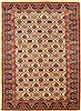 Kazak Beige Hand Knotted 46 X 60  Area Rug 100-10644 Thumb 0