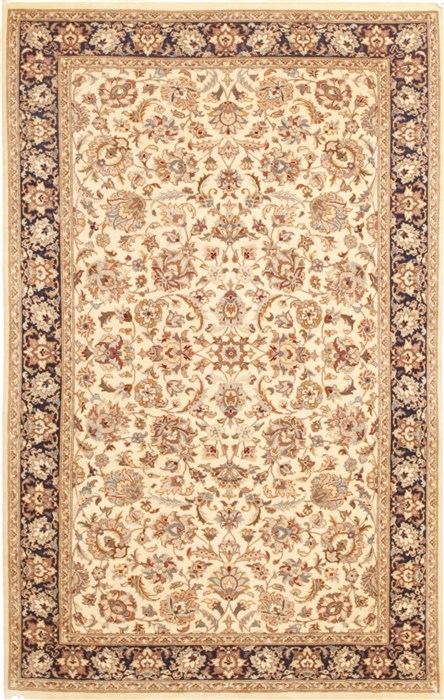 Pak-Persian Beige Hand Knotted 40 X 66 Area Rug 100-10645 Image 0