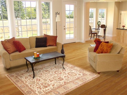 Pak-Persian Beige Hand Knotted 311 X 63 Area Rug 100-10646 Image 5