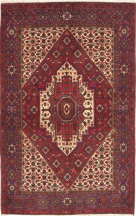 Gholtogh Red Hand Knotted 41 X 64 Area Rug 100-10648 Image 0
