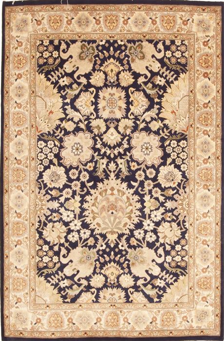 Pak-Persian Blue Hand Knotted 40 X 60 Area Rug 100-10649 Image 0