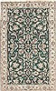 Nain Green Hand Knotted 40 X 66  Area Rug 100-10651 Thumb 0