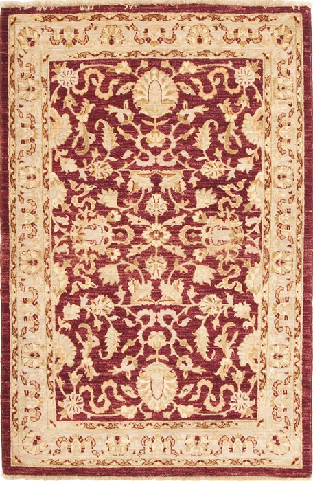 Chobi Red Hand Knotted 40 X 511 Area Rug 100-10653 Image 0