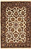Jaipur Beige Hand Knotted 40 X 60  Area Rug 100-10657 Thumb 0