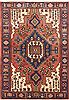 Nahavand Purple Hand Knotted 46 X 68  Area Rug 100-10670 Thumb 0