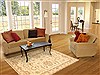 Chobi Beige Hand Knotted 50 X 70  Area Rug 100-10671 Thumb 5