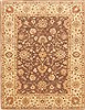 Chobi Brown Hand Knotted 50 X 66  Area Rug 100-10678 Thumb 0