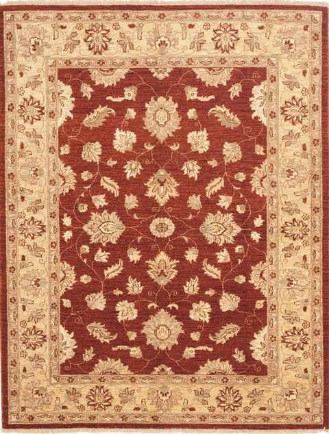 Chobi Red Hand Knotted 511 X 76  Area Rug 100-10681 Image 0