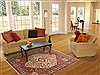 Abadeh Beige Hand Knotted 50 X 68 Area Rug 100-10684 Thumb 5