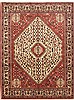 Abadeh Beige Hand Knotted 50 X 68  Area Rug 100-10684 Thumb 0