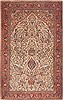 Sarouk Beige Hand Knotted 43 X 69  Area Rug 100-10686 Thumb 0