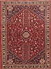 Abadeh Red Hand Knotted 410 X 68  Area Rug 100-10687 Thumb 0